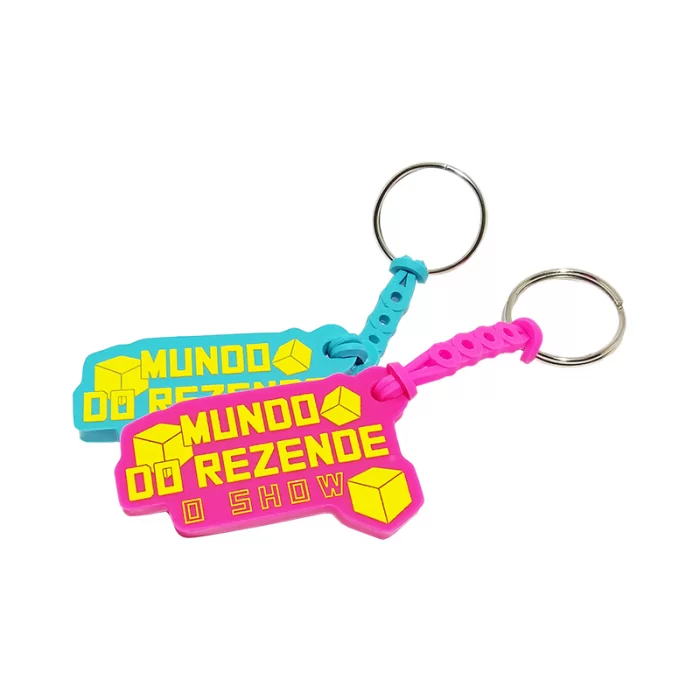 Chaveiro de brinde emborrachado