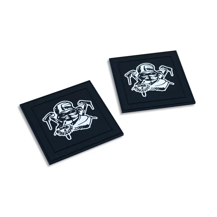 Etiqueta emborrachada para roupa