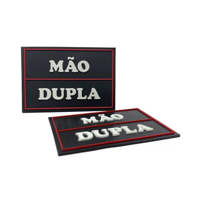 Etiqueta emborrachada para bolsa