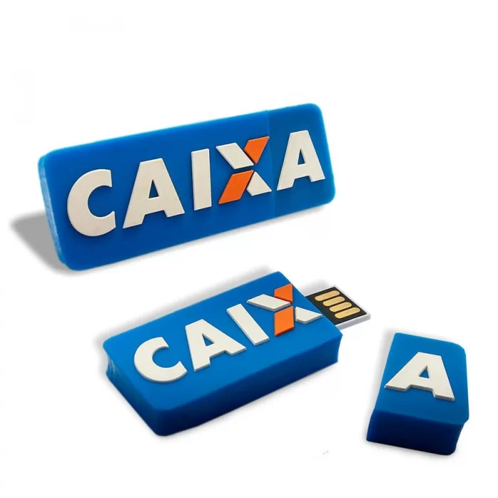 Pen drive emborrachado