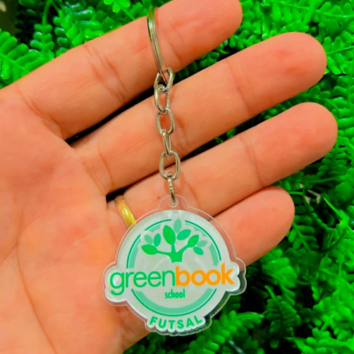 Chaveiro de Brinde em Acrílico