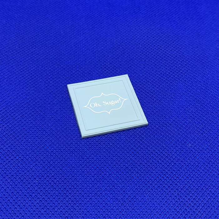 Etiqueta emborrachada moda praia