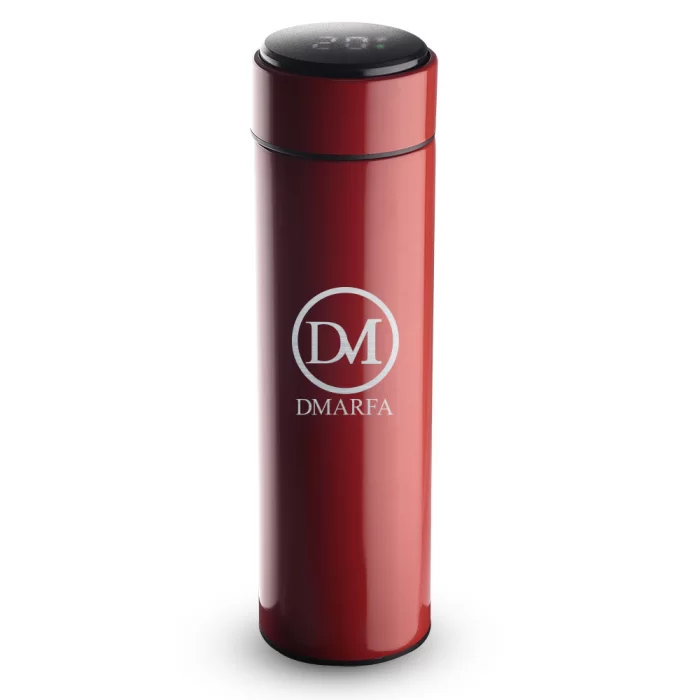 Garrafa Inox 500 ml com Display LED