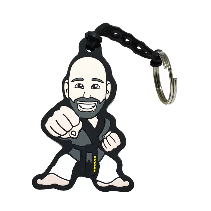 Chaveiro de brinde emborrachado