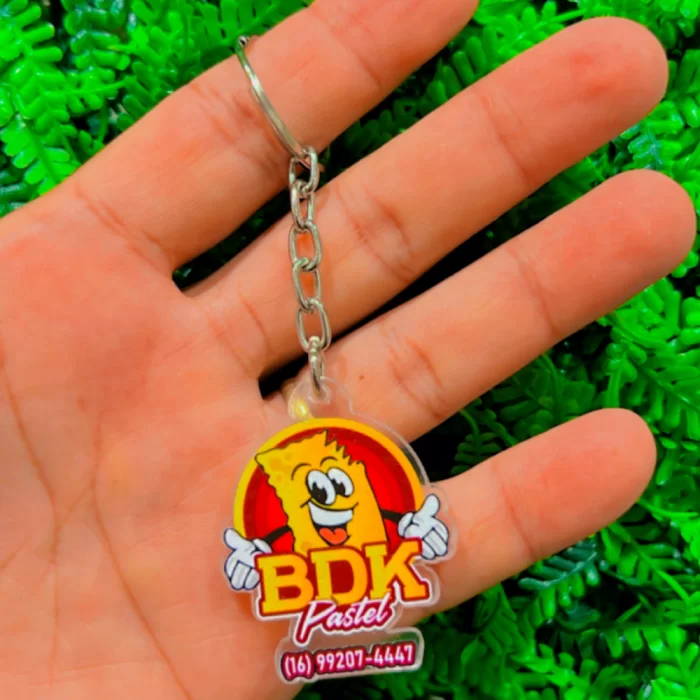 Chaveiro de Brinde em Acrílico