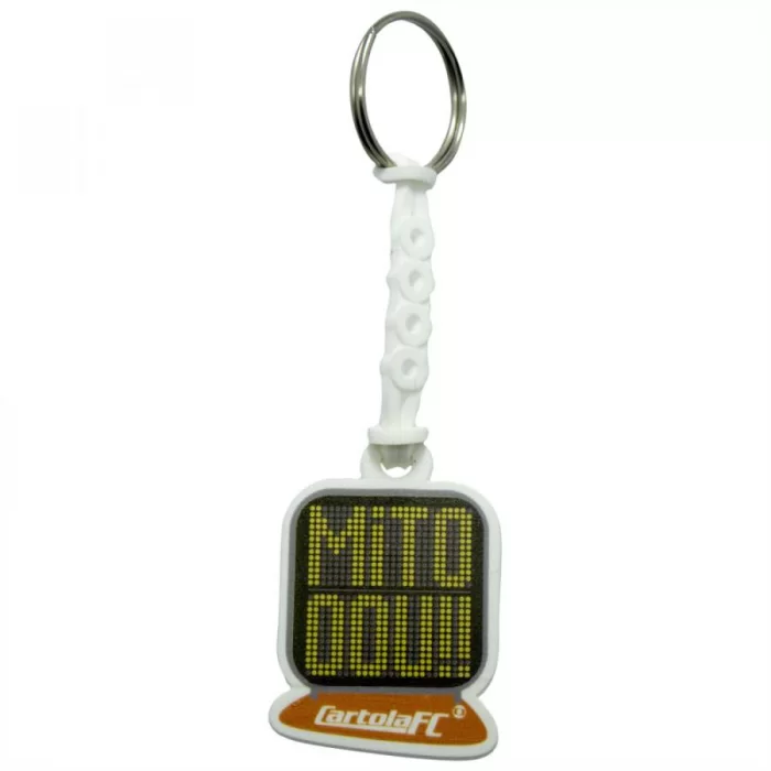 Chaveiro de brinde emborrachado