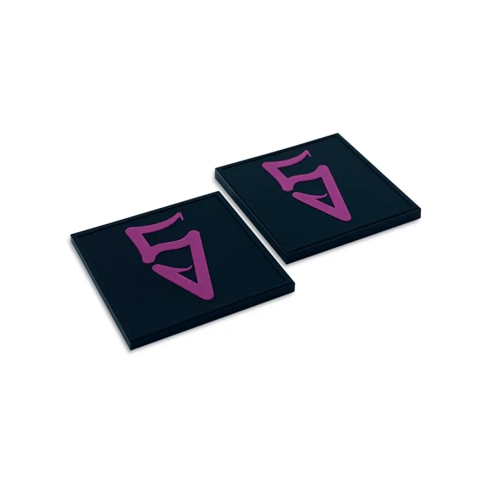 Etiqueta emborrachada para bolsa