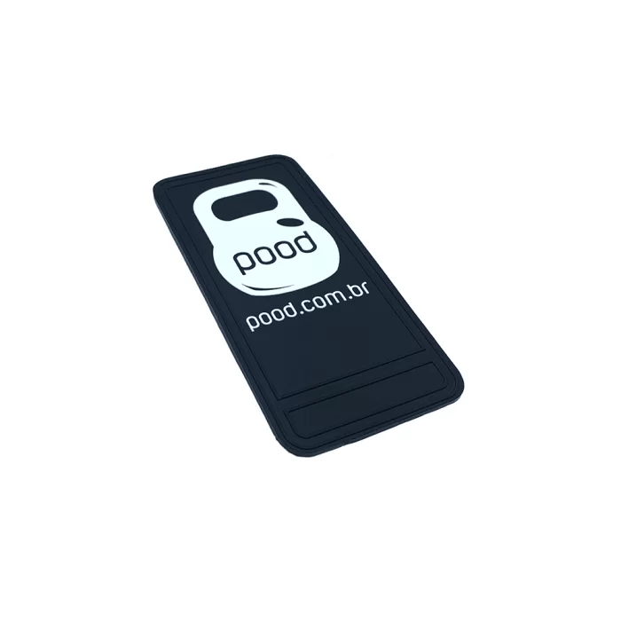 Etiqueta emborrachada moda fitness