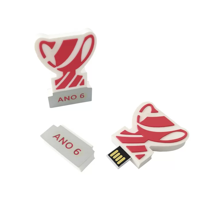 Pen drive emborrachado