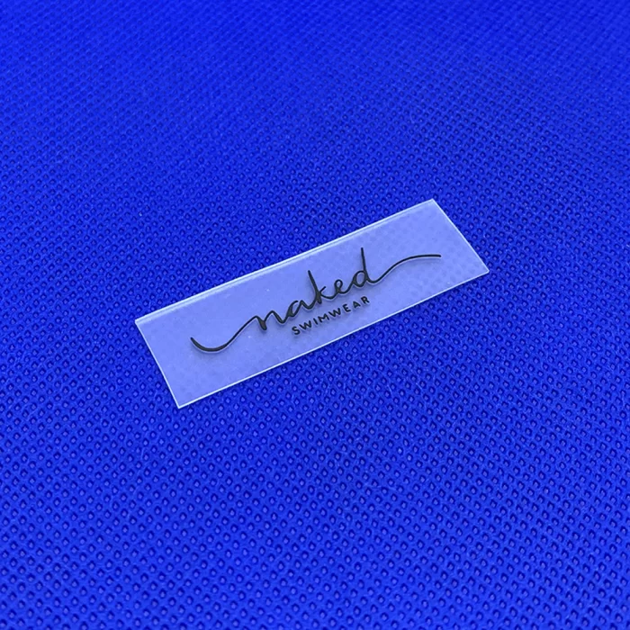 Etiqueta emborrachada moda praia