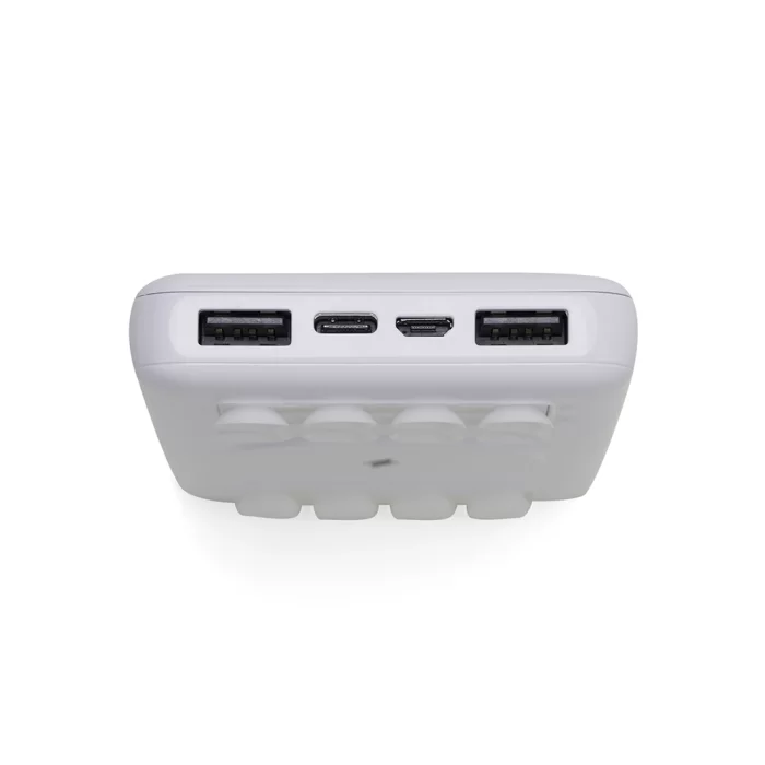 Power Bank 10.000mAh Com Carregamento Via Indução Ou Cabo