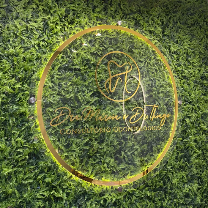 Logo LED em Acrílico