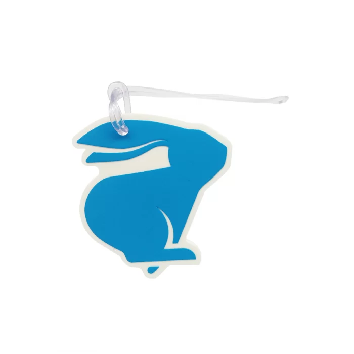 Tag emborrachada para mala