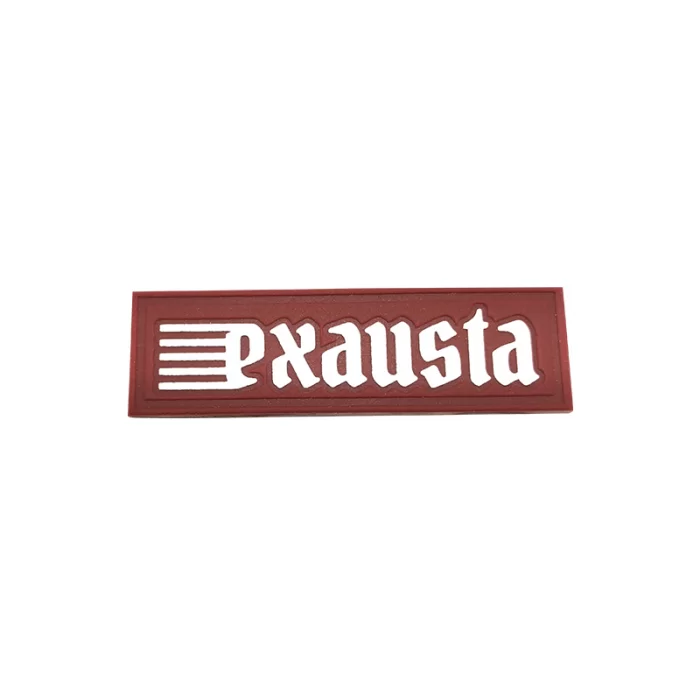 Etiqueta emborrachada para roupa