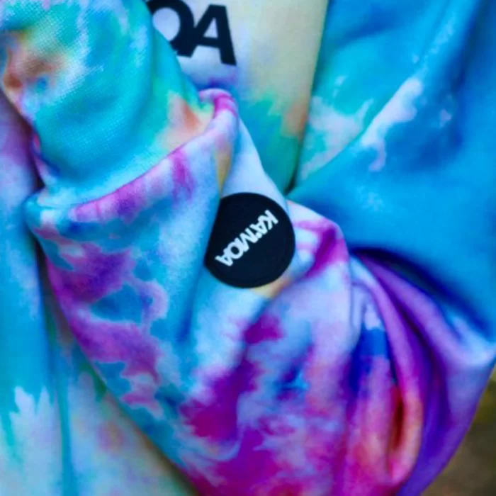 Etiqueta emborrachada para moletom