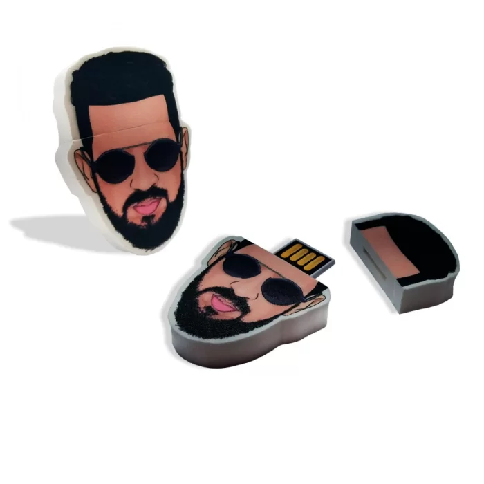 Pen drive emborrachado