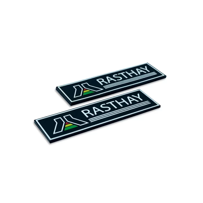 Etiqueta emborrachada para roupa