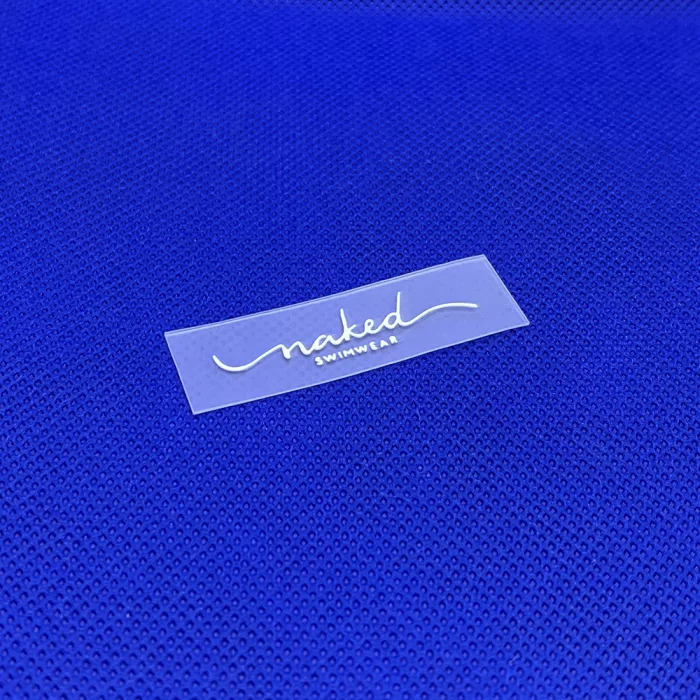 Etiqueta emborrachada moda praia