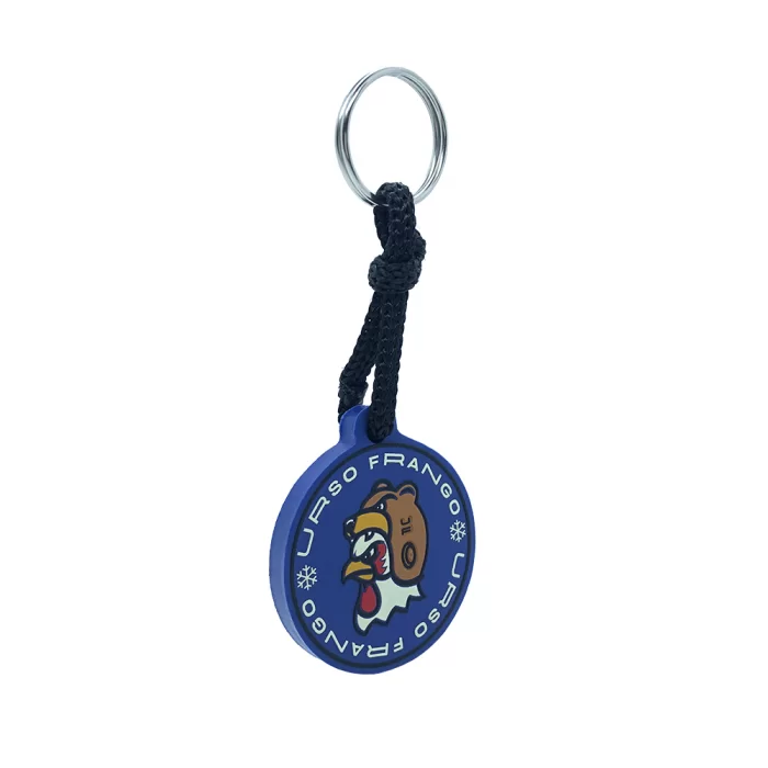 Chaveiro de brinde emborrachado