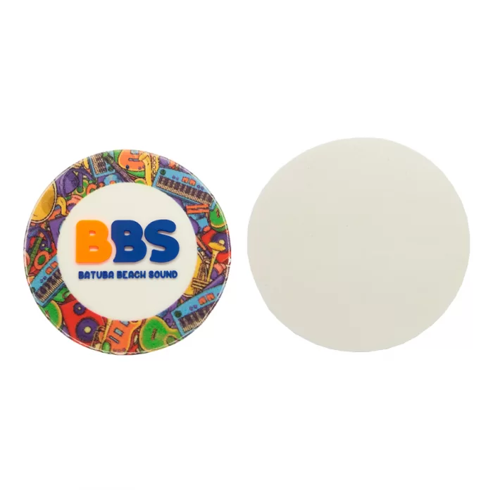 Imã emborrachado personalizado