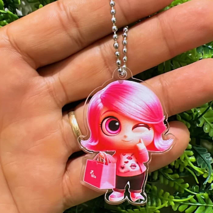 Chaveiro de Brinde em Acrílico