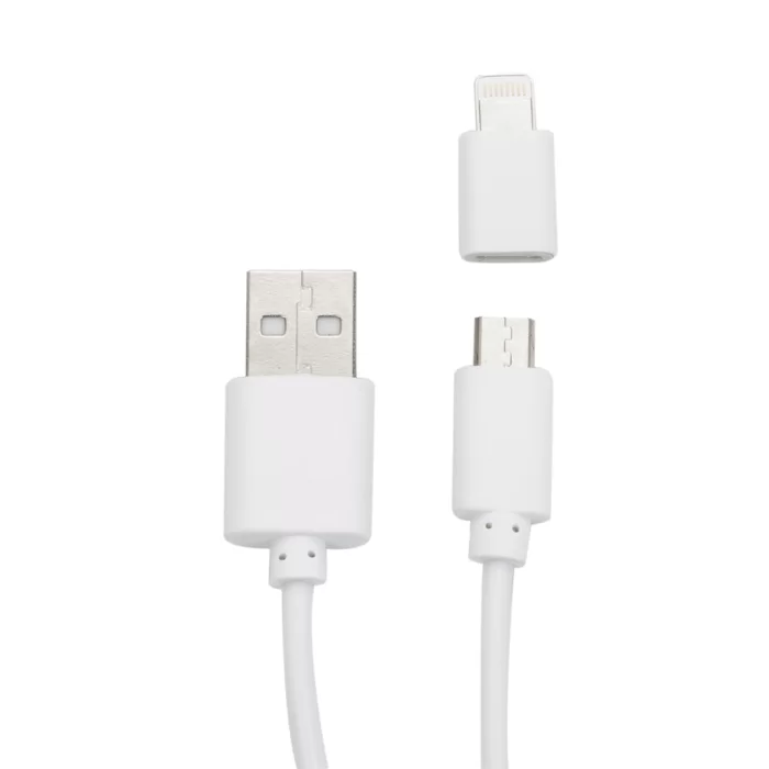 Power Bank Plástico Formato Cartão Com Indicador LED