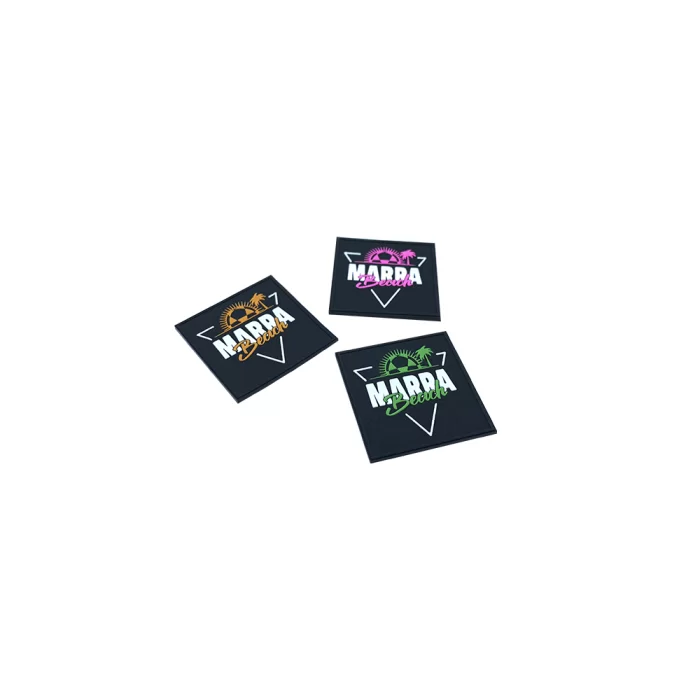 Etiqueta emborrachada moda fitness