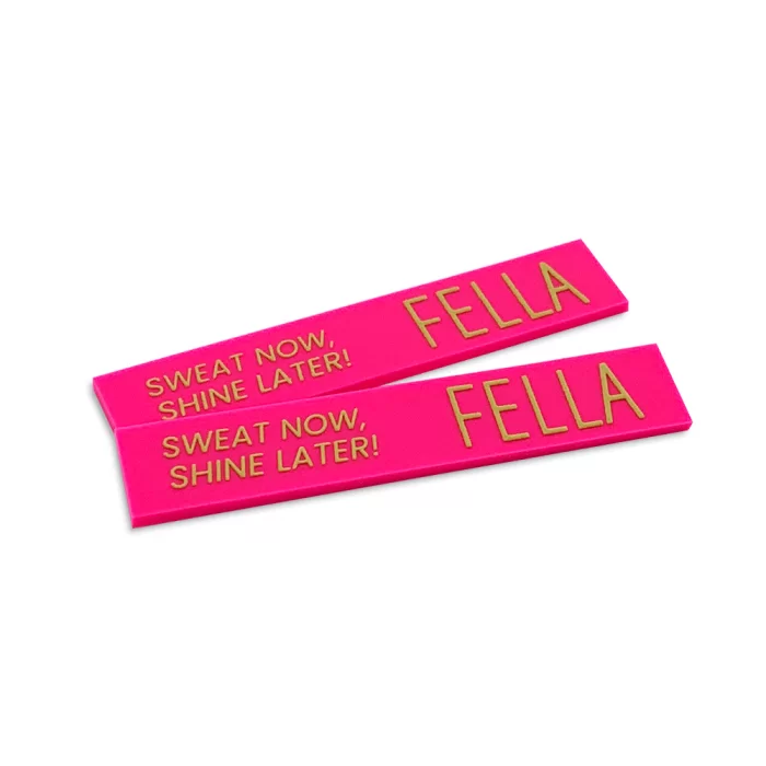 Etiqueta emborrachada para roupa