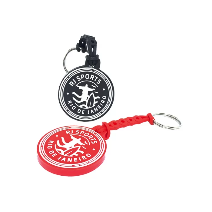 Chaveiro de brinde emborrachado