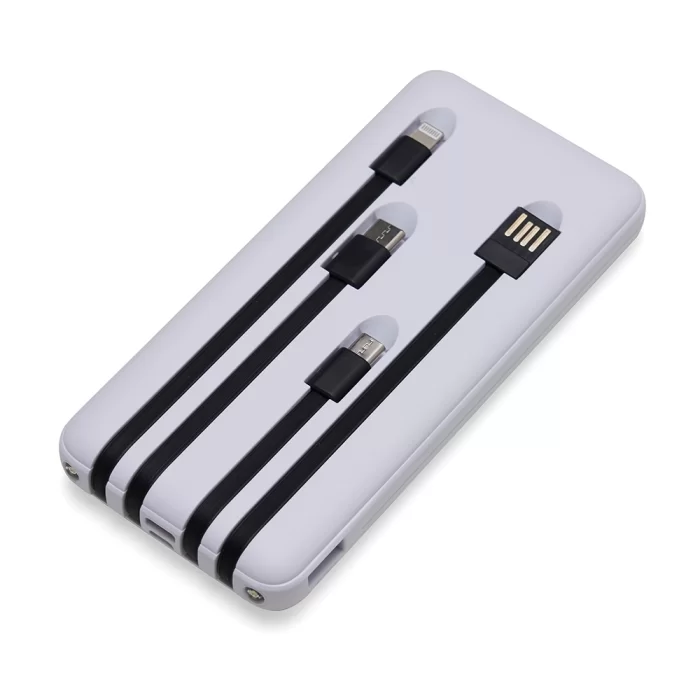 Power Bank 10.000mAh Com Lanterna e Multissaídas