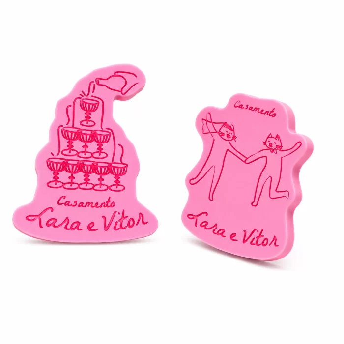 Imã emborrachado personalizado