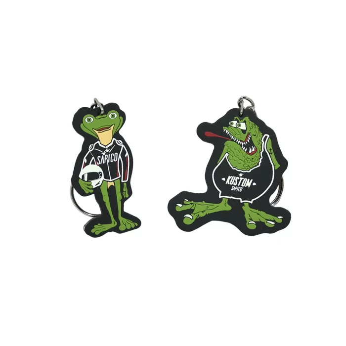 Chaveiro de brinde emborrachado