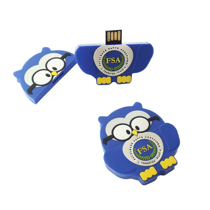 Pen drive emborrachado