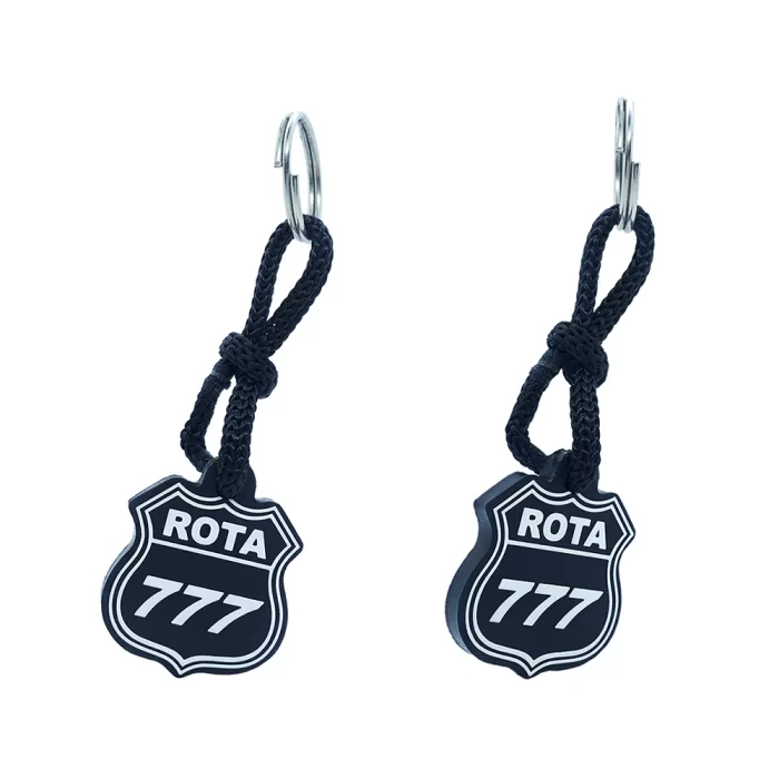 Chaveiro de brinde emborrachado