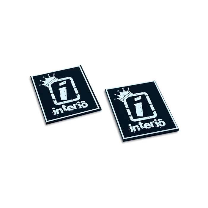 Etiqueta emborrachada para roupa