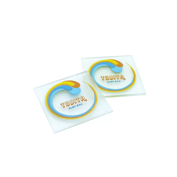 Etiqueta emborrachada moda praia