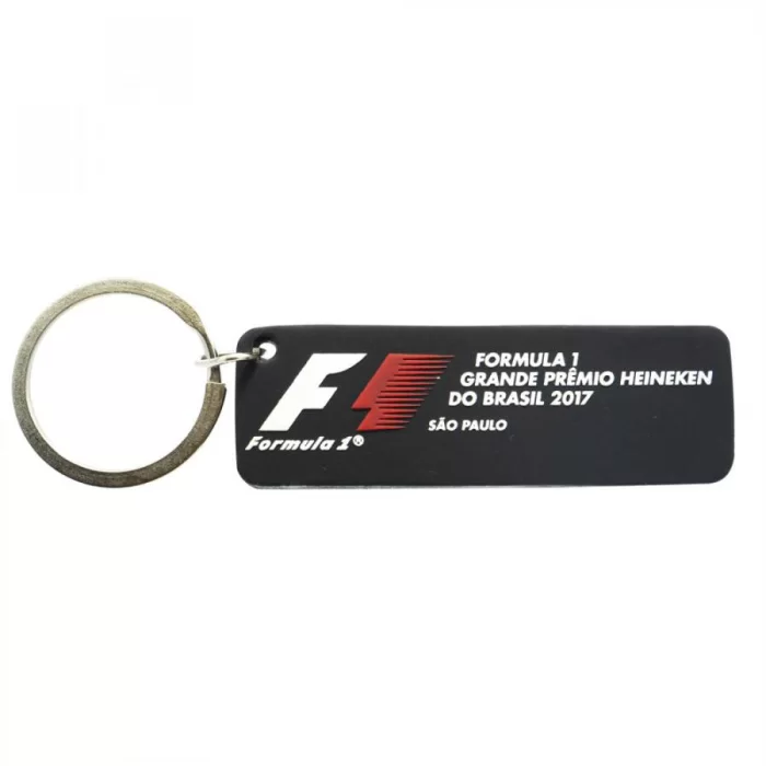 Chaveiro de brinde emborrachado