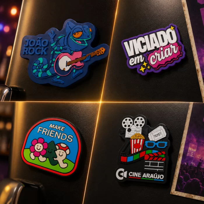 Imã emborrachado personalizado